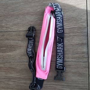Gymshark slim waist pack in pink